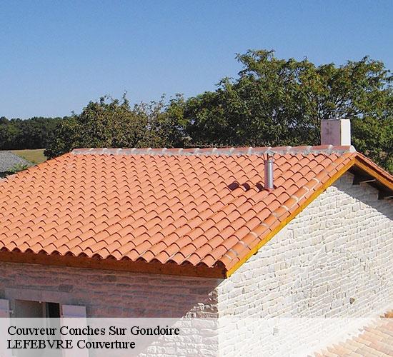Couvreur conches-sur-gondoire-77600 LEFEBVRE Couverture