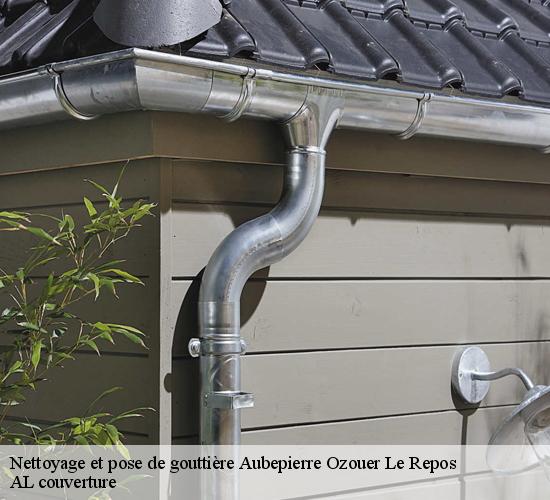 Nettoyage et pose de gouttière  aubepierre-ozouer-le-repos-77720 AL couverture