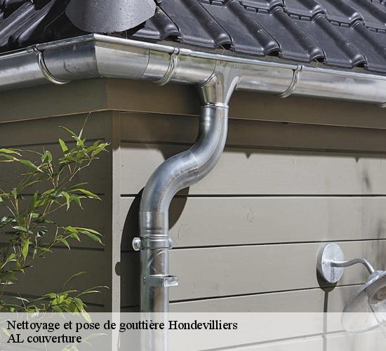 Nettoyage et pose de gouttière  hondevilliers-77510 AL couverture