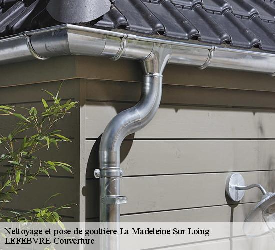 Nettoyage et pose de gouttière la-madeleine-sur-loing-77570 LEFEBVRE Couverture