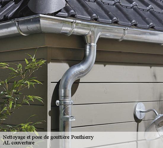 Nettoyage et pose de gouttière  ponthierry-77310 AL couverture