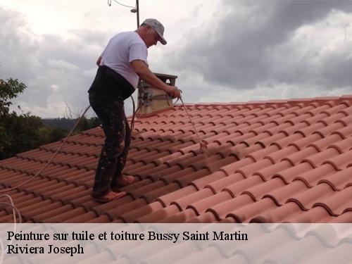 Peinture sur tuile et toiture  bussy-saint-martin-77600 Arnaud Couverture l'habitat et le confort 