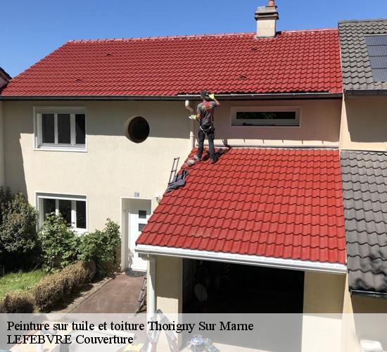 Peinture sur tuile et toiture  thorigny-sur-marne-77400 LEFEBVRE Couverture 