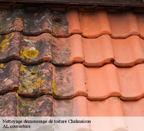 Nettoyage demoussage de toiture  chalmaison-77650 AL couverture