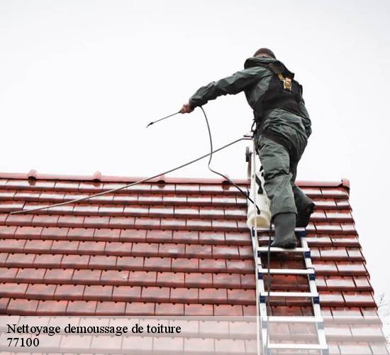 Nettoyage demoussage de toiture  mareuil-les-meaux-77100 AL couverture