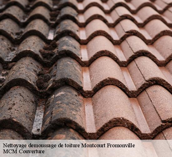 Nettoyage demoussage de toiture montcourt-fromonville-77140 MCM Couverture