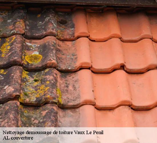 Nettoyage demoussage de toiture  vaux-le-penil-77000 AL couverture