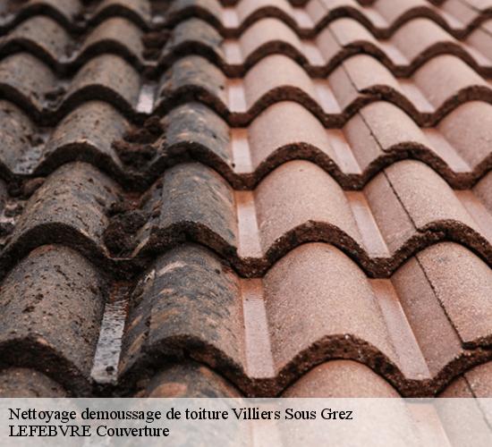 Nettoyage demoussage de toiture villiers-sous-grez-77760 LEFEBVRE Couverture
