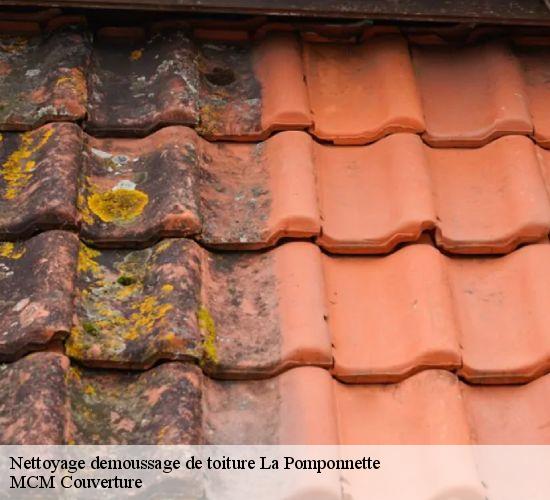 Nettoyage demoussage de toiture la-pomponnette-77400 MCM Couverture