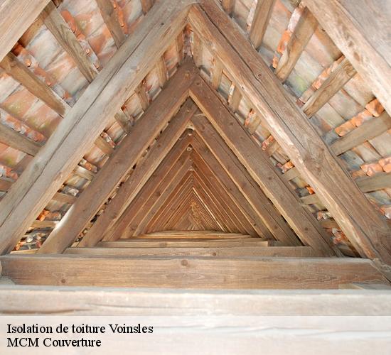 Isolation de toiture voinsles-77540 MCM Couverture