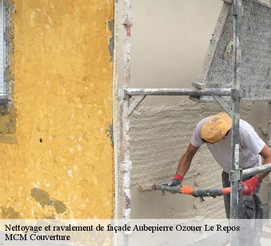 Nettoyage et ravalement de façade  aubepierre-ozouer-le-repos-77720 MCM Couverture