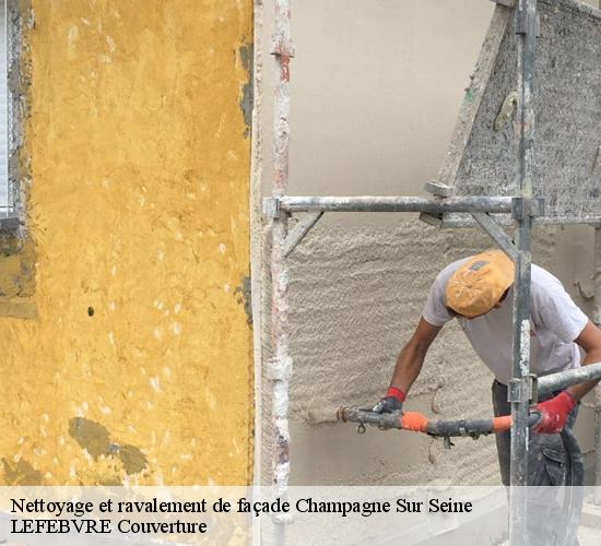 Nettoyage et ravalement de façade champagne-sur-seine-77430 LEFEBVRE Couverture