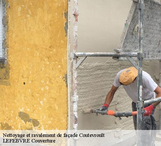 Nettoyage et ravalement de façade  coutevroult-77580 LEFEBVRE Couverture 
