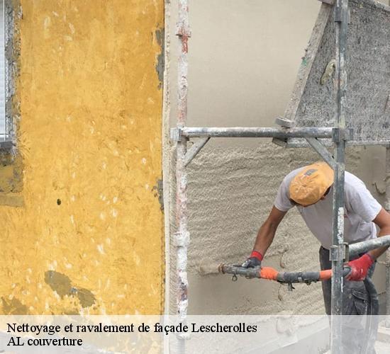 Nettoyage et ravalement de façade  lescherolles-77320 AL couverture