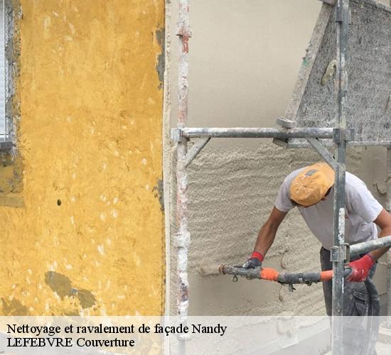 Nettoyage et ravalement de façade  nandy-77176 LEFEBVRE Couverture 