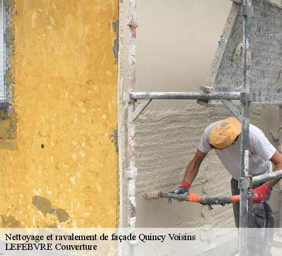 Nettoyage et ravalement de façade quincy-voisins-77860 LEFEBVRE Couverture