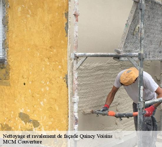 Nettoyage et ravalement de façade quincy-voisins-77860 MCM Couverture