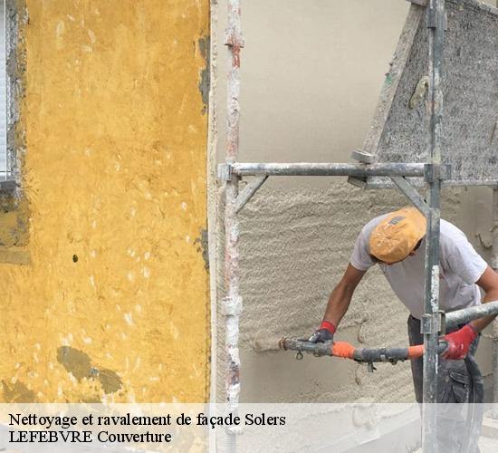 Nettoyage et ravalement de façade  solers-77111 LEFEBVRE Couverture 