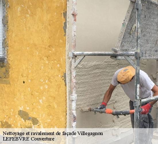 Nettoyage et ravalement de façade villegagnon-77970 LEFEBVRE Couverture