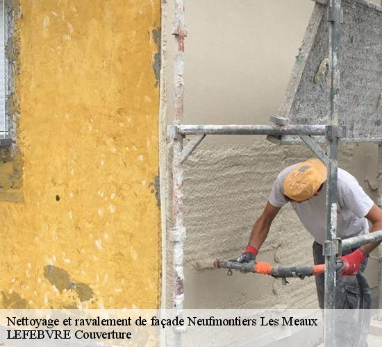 Nettoyage et ravalement de façade neufmontiers-les-meaux-77124 LEFEBVRE Couverture