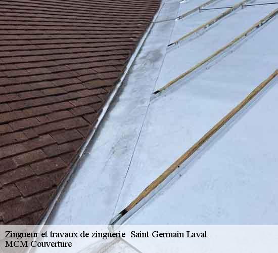 Zingueur et travaux de zinguerie   saint-germain-laval-77130 MCM Couverture