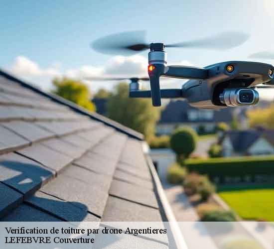 Verification de toiture par drone argentieres-77390 LEFEBVRE Couverture