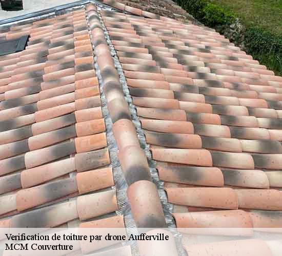 Verification de toiture par drone  aufferville-77570 MCM Couverture