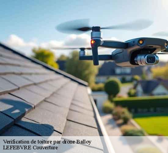 Verification de toiture par drone balloy-77118 LEFEBVRE Couverture