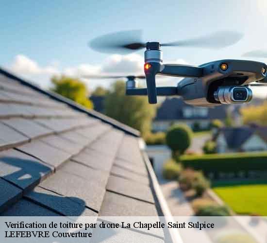Verification de toiture par drone la-chapelle-saint-sulpice-77160 LEFEBVRE Couverture