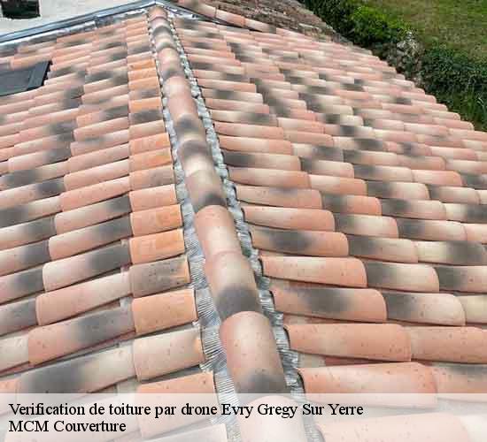 Verification de toiture par drone  evry-gregy-sur-yerre-77166 MCM Couverture