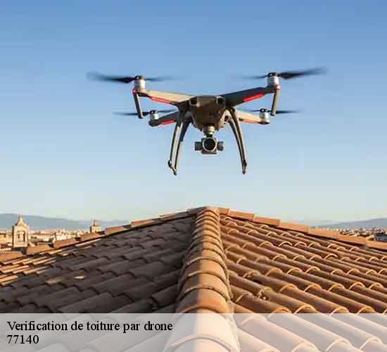 Verification de toiture par drone  montcourt-fromonville-77140 MCM Couverture
