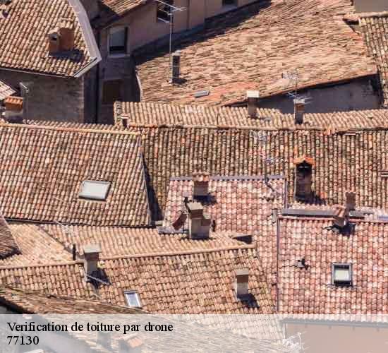 Verification de toiture par drone varennes-sur-seine-77130 LEFEBVRE Couverture