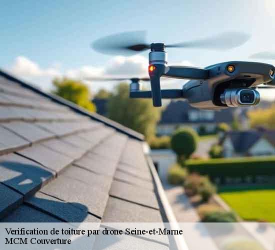 Verification de toiture par drone   MCM Couverture